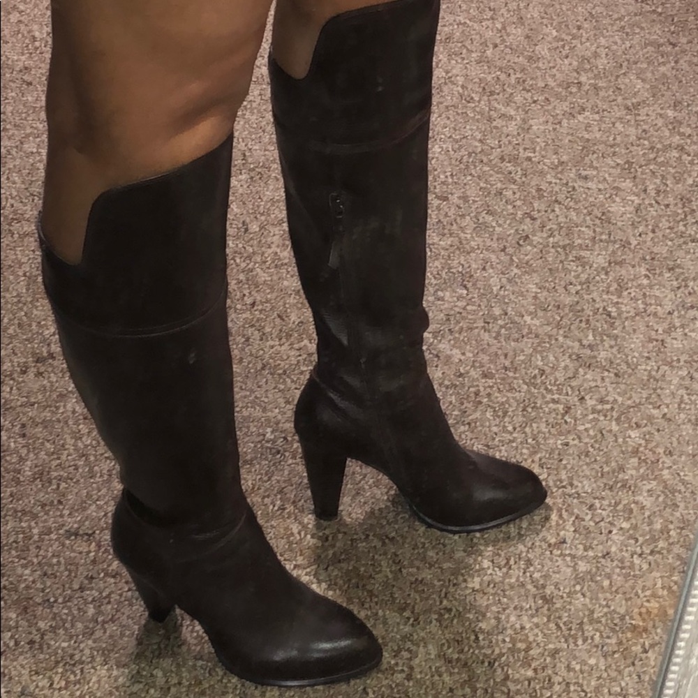 French Connection Cai Boot Chocolate